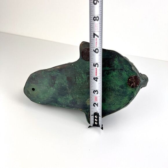 Vintage Bronze Bunny Rabbit Sculpture - Picture 8 of 8